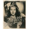 Image 1 : Rita Hayworth Signed Photograph