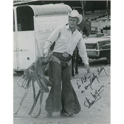 Steve McQueen Oversized Signed Photograph