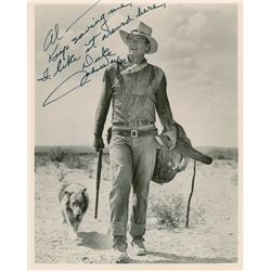John Wayne Signed Photograph