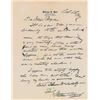 Image 1 : William S. Hart Autograph Letter Signed