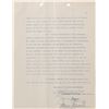 Image 1 : James Stewart Signed Document