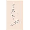 Image 1 : Vincent Price Signed Sketch