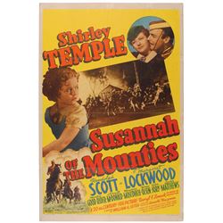 Shirley Temple: Susannah of the Mounties One Sheet Poster