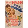 Image 1 : Shirley Temple: Little Miss Broadway One Sheet Poster