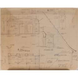 Godfather Collection of (16) Blueprints for the Construction of the Corleone Family ‘Mall’
