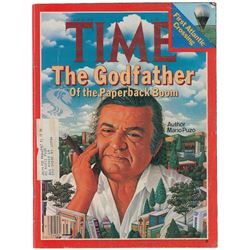 Mario Puzo’s Godfather Time Magazine