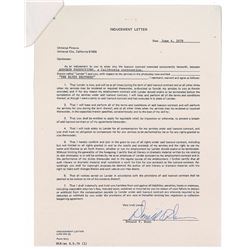 Blues Brothers: Donald ‘Duck’ Dunn Signed Document