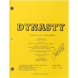 Dynasty: John James Signed Script