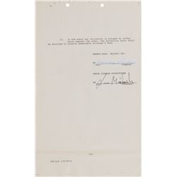 Gilda Radner Signed Document