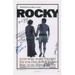 Rocky Signed Mini Poster