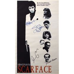 Scarface Signed Mini Poster