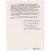 Image 9 : Spaceballs Set of Five Signed Documents