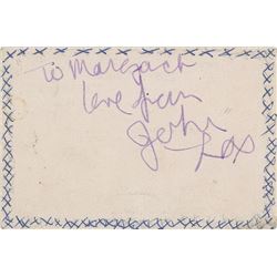 Beatles: John Lennon Signed Business Card