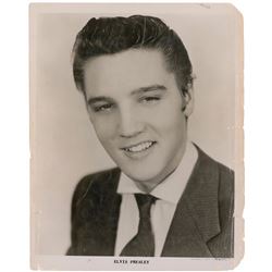 Elvis Presley Signed Photograph