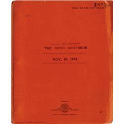Elvis Presley ‘Love Me Tender’ Script