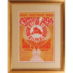 Grateful Dead 1967 Straight Theater Poster