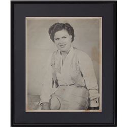 Patsy Cline Signed Photograph