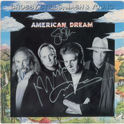 Crosby, Stills, Nash, and Young Signed Album