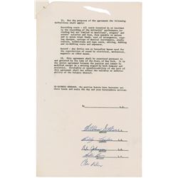 El Tempos Signed Document