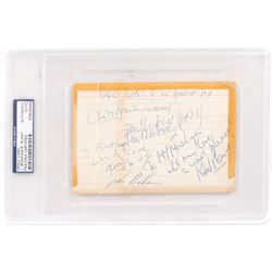Led Zeppelin: Plant and Bonham Signatures
