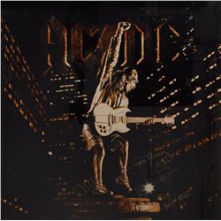 AC/DC Signed Oversized Laminate