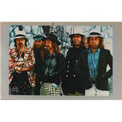 Jethro Tull and The Sweet Signed Scrapbook Page Display