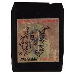 Bob Marley Signed 8-Track Tape