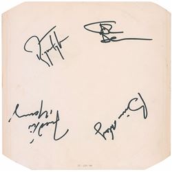 Queen Signed Test Pressing Sleeve