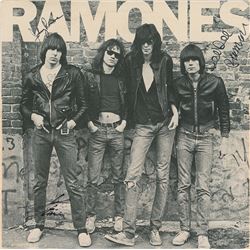 Ramones Signed Album