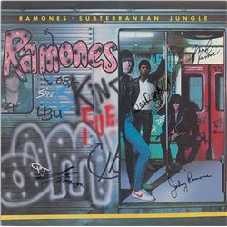 Ramones Signed Album