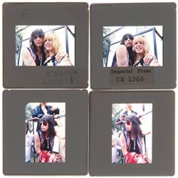 Aerosmith: Steven Tyler Set of Four Slides