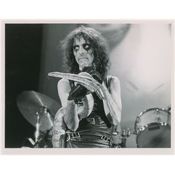 Alice Cooper Photograph and Set of Five Slides