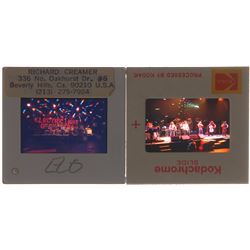 ELO, Hall and Oates, Meatloaf, and Peter Frampton Set of Eight Slides