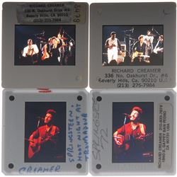 Bruce Springsteen Set of Four Slides