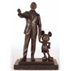 Image 1 : Walt Disney and Mickey Mouse Bronze Figurine