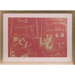 Andy Warhol Signed Screenprint