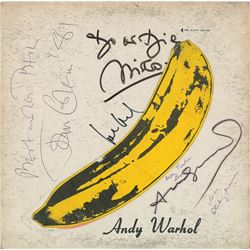 Andy Warhol and the Velvet Underground Signed Album