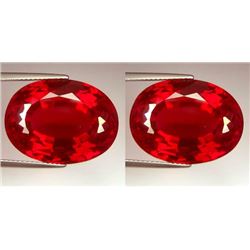 Natural Pigeon Blood Ruby Pair 1.02 Cts - no Treatment