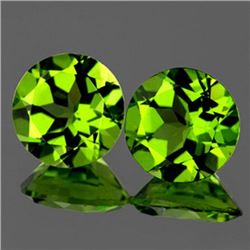 Natural Peridot Pair 5.90 cts - VVS