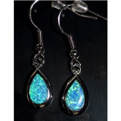 Stunning Fire Natural Opal Earrings