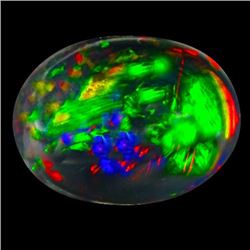 Natural Harlequin Black Opal 6.57 carats