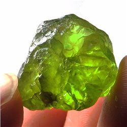 Natural Peridot Gemstone Rough 29.75 Carats