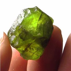 Natural Peridot Gemstone Rough 33.50 Carats