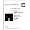 Image 3 : 18K White Gold 6.19ctw Diamond Pendant