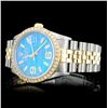Image 3 : Rolex YG/SS DateJust 1.00ct Diamond Men's Watch