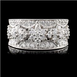 18K White Gold 1.30ct Diamond Ring