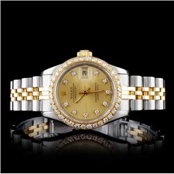 Rolex DateJust 1.00ct Diamond Ladies Watch