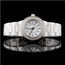 Polanti Ceramic Diamond Wristwatch