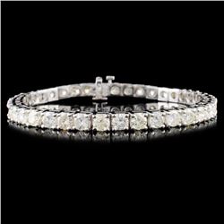 14K Gold 10.00ctw Diamond Bracelet