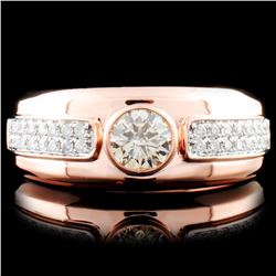 14K Gold 0.85ctw Diamond Ring